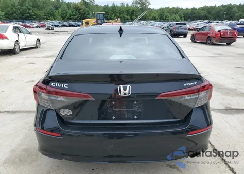 2025 Honda Civic Sport z USA, uszkodzony, nr VIN 2HGFE2F53SH519893